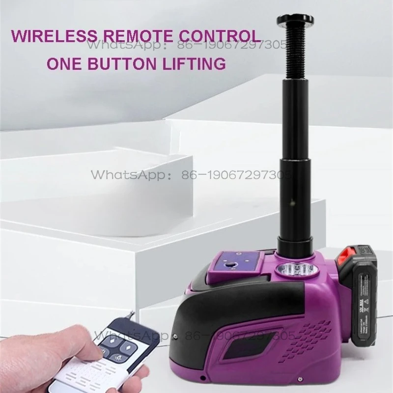 

12 В, 5 тонн, 150 Вт, номинальная мощность, автомобильный электрический подъемник для шин, беспроводные домкраты, гаечный ключ, гидравлический напольный домкрат с дистанционным управлением