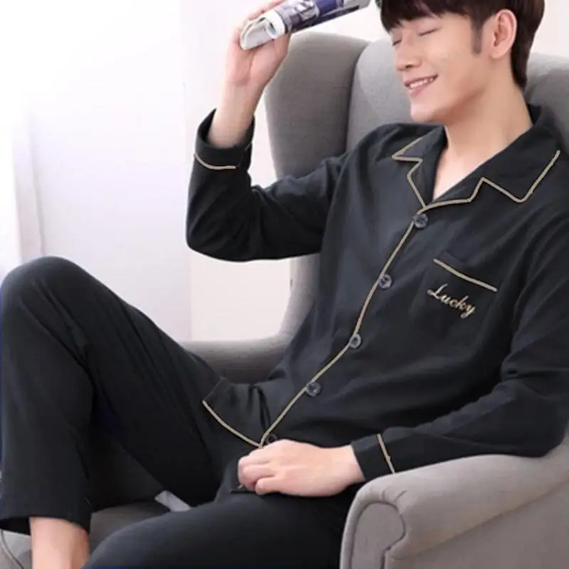 

Menswear Clothing Men's Sports Suit Homewear Pajamas Youth Clothes Y2K Casual Wear New Full Man Tracksuit Workout Set Fashion