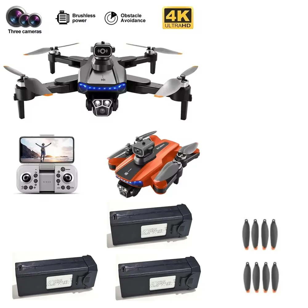 Accessoires de batterie de Drone GPS RG600 PRO MAX 3.7v 2000mAh/lame d'hélice/utilisation pour pièce de rechange de Drone RG600 PRO MAX