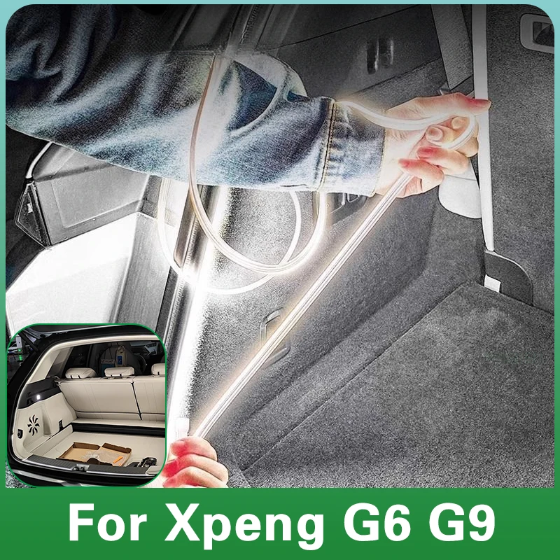 

For Xpeng G6 G9 Trunk Strips Car Accessories Decorative Lamps Tailgate Lighting Ambient Lighting Conversion Accessories