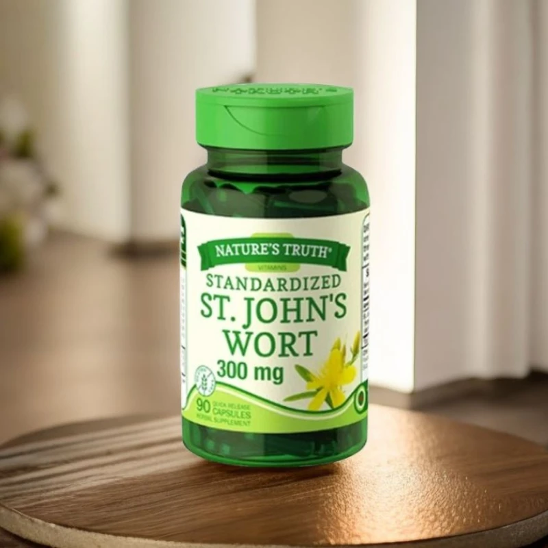 St. John's ekstrak wort tablet reseptor dopamin dewasa depresi produk perawatan kesehatan suplemen makanan