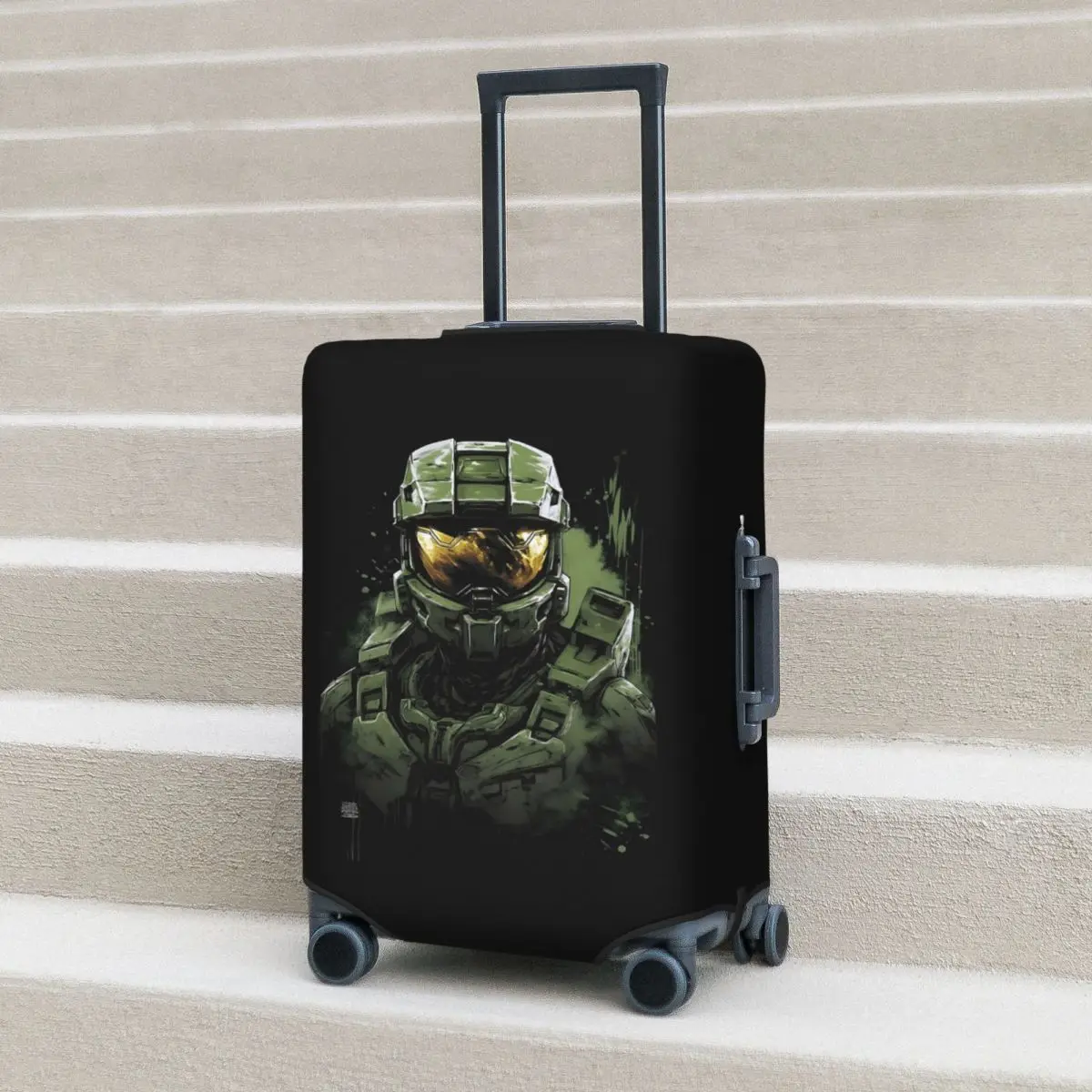 غطاء حماية مرن لحقيبة السفر من Master Chief، أغطية حماية مرنة للأمتعة مقاس 18-32 بوصة