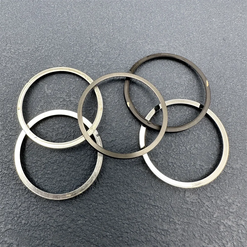 Inner Shadow Ring 31.3mm Stainless Steel Watch Chapter Ring Refit Scale Ring for NH35/NH36/4R/6R/Seiko 6105 Watch Accessories