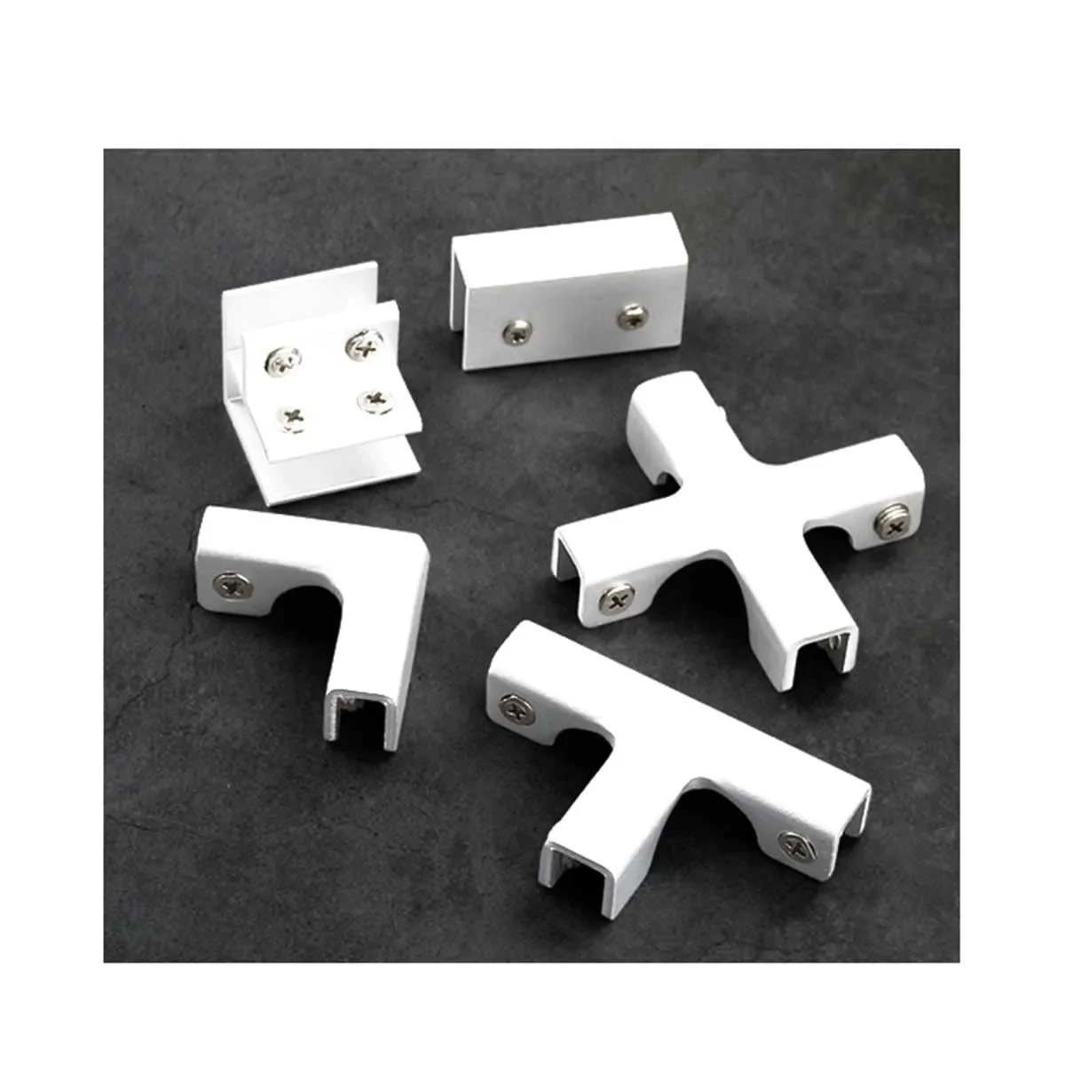 

Aluminum Alloy Glass Fixing Clip/Tile Assembly Flower Pot Fish Tank Reinforcement Corner l-Shaped Connection Card