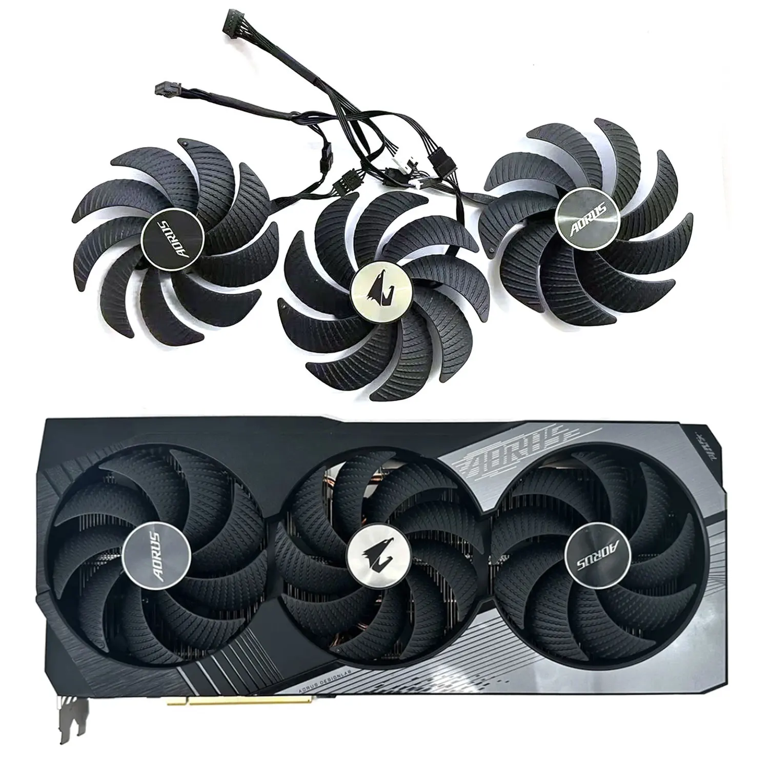 

Original 105MM PLD10020B12H RTX4080 4090 GPU Fan Suitable for Gigabyte AORUS GEFORCE RTX4090 4080 4070 4070TI Graphics Card