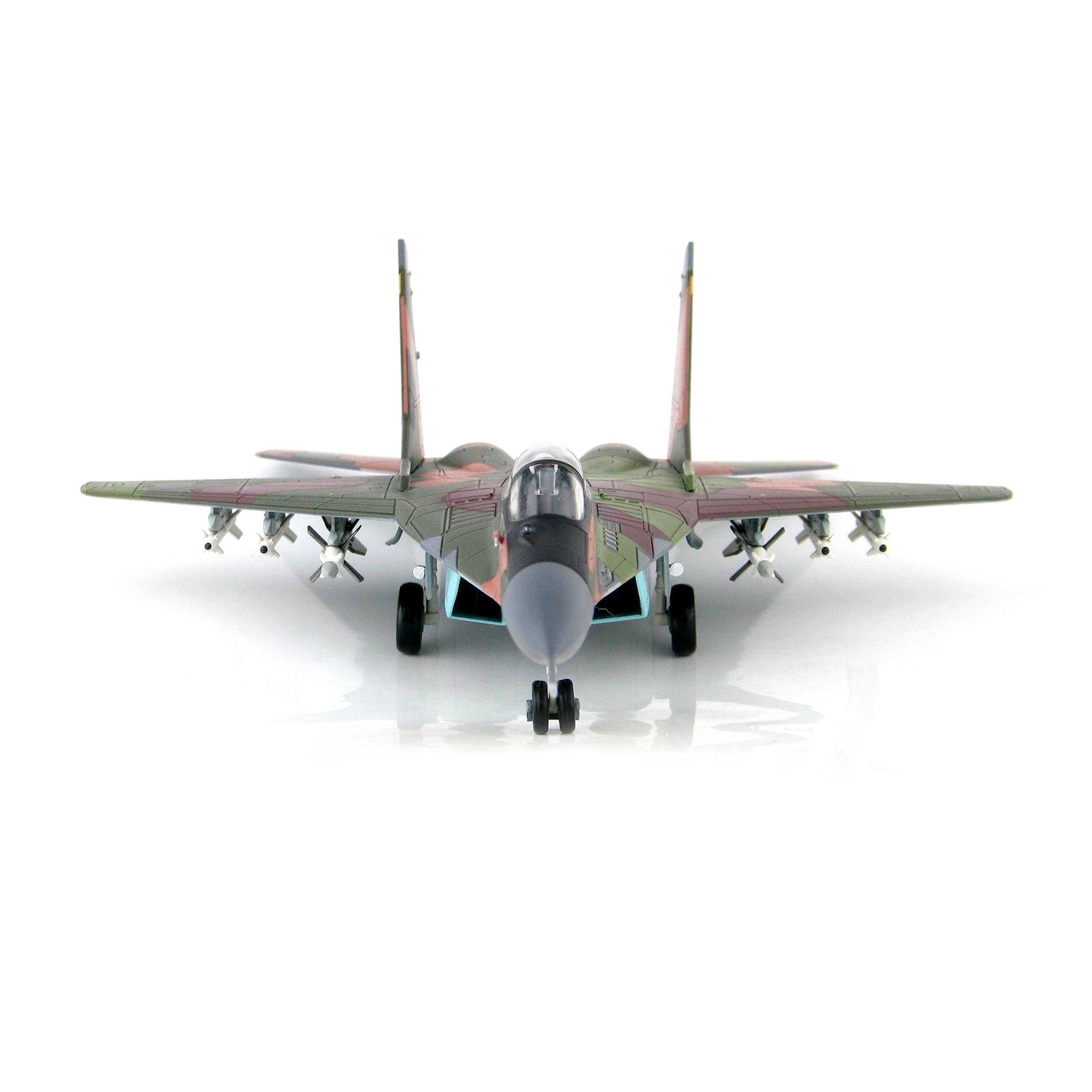 1/72 HA6512 Polish MIG-29A Fulcrum fighter model No. 77 1st Fighter Aviation Regiment 1996 Alloy airplane model