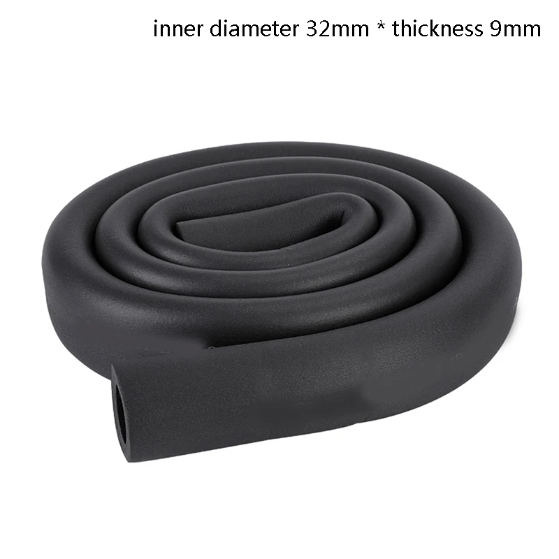 6-60MM Rubber Sponge Tube Air Conditioner Solar Water Heater Water Pipe Sleeve 1.8m Thermal Insulation Thermal Insulation Pipe