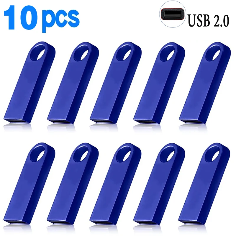

JASTER 10 шт./лот USB-флешка металлическая карта памяти 64 ГБ брелок-ручка 32 ГБ мини-креативный бизнес U диск подарок 16 ГБ