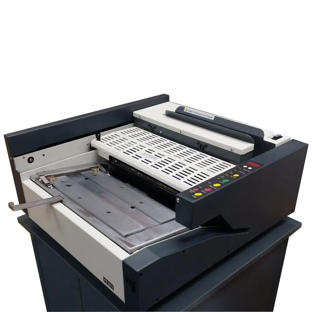 Electric Desktop Hot Melt Glue A3 Book Binding Machine PB-2000 With CE Certification Up To 140 Books/Hour