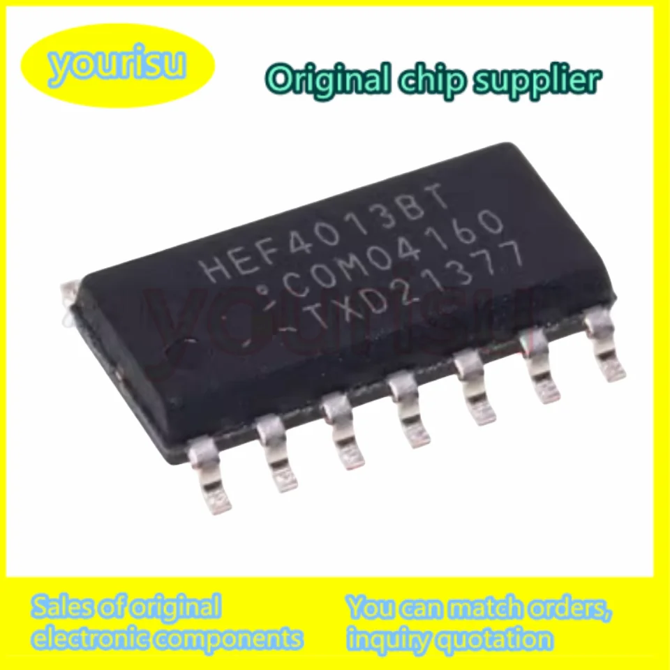 SMD 로직 칩, HEF4001BT, HEF4011BT, HEF4013BT, HEF4024BT, HEF4066BT, HEF4069UBT, HEF4081BT, HEF4093BT, HEF40106BT, SOP14, SOP-14, 5 개