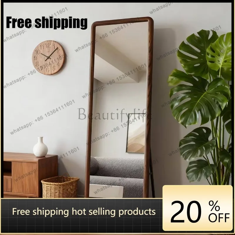 LJY Long Luxury Mirror Funky Floor Modern Moving Items Full Body Standing Girls Men Bedroom Mirror Bathroom Espelhos Home Produc