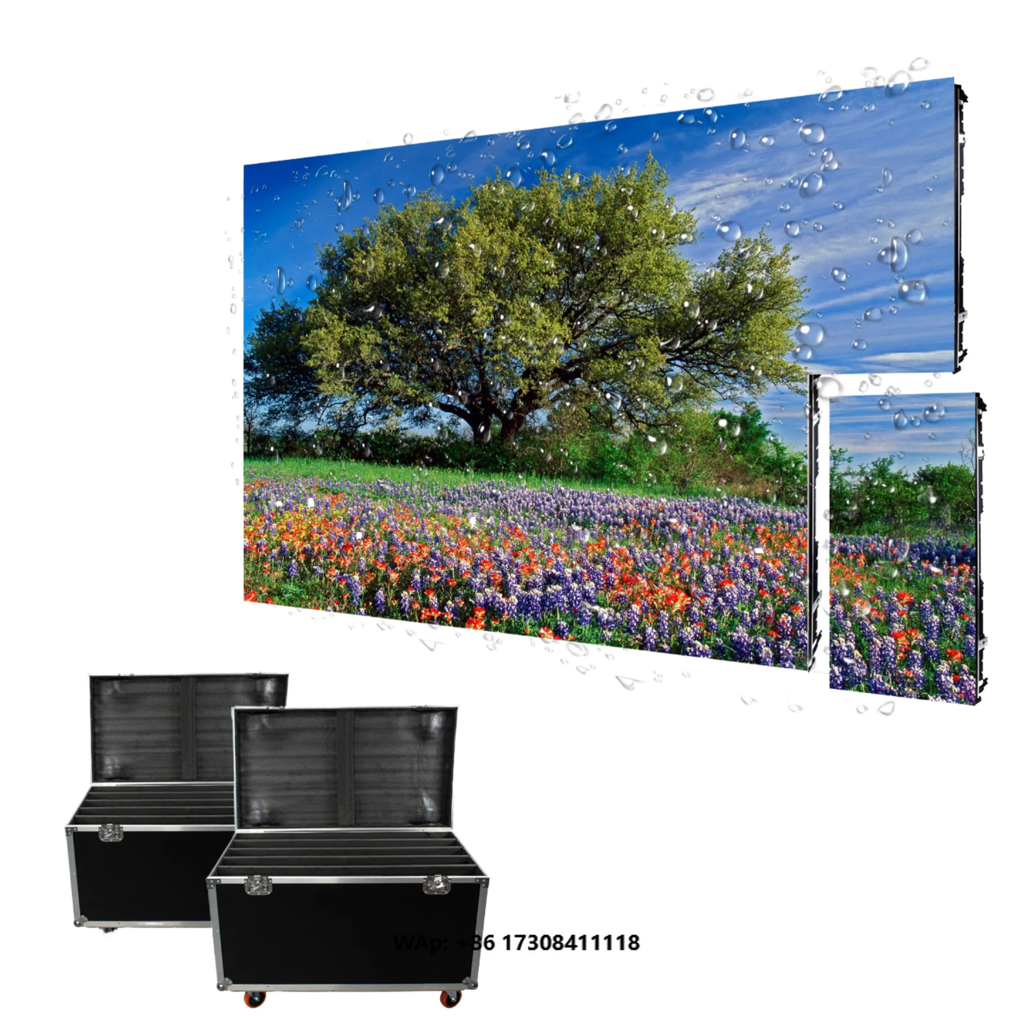Outdoor Rental 8K Resolution IP65 Waterproof LED Display Screen High Brightness Sunlight Readable Stage Video Wall Panel Concert