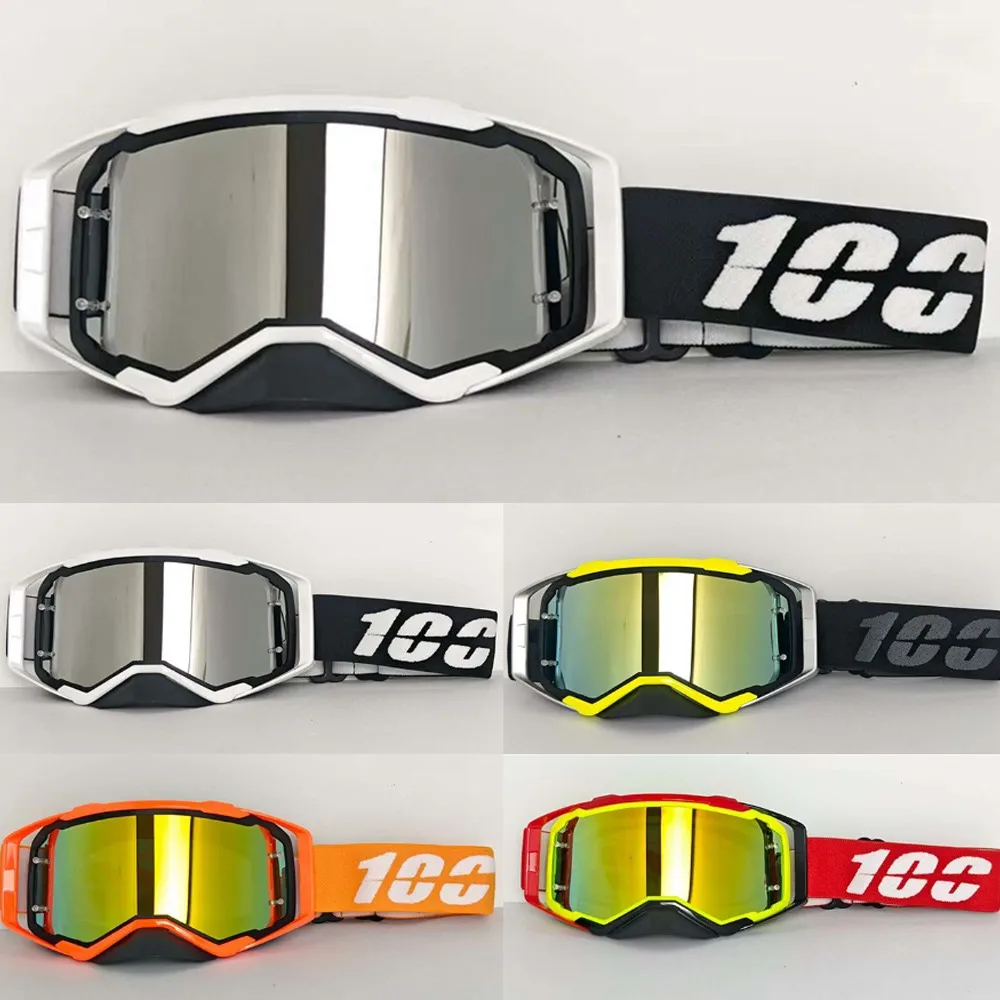 

100 Goggles Polarized Cycling Sunglasses Windproof Anti-Glare Shatterproof Lens for Road Racing Mountain Biking Outdoor