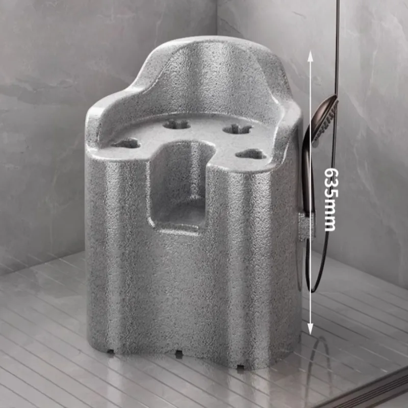 

Bath Seat for The Elderly EPP Bathroom Small Sofa Pregnant Women Bath Non-slip Shower Chair Bathroom Chairs Shower Stools