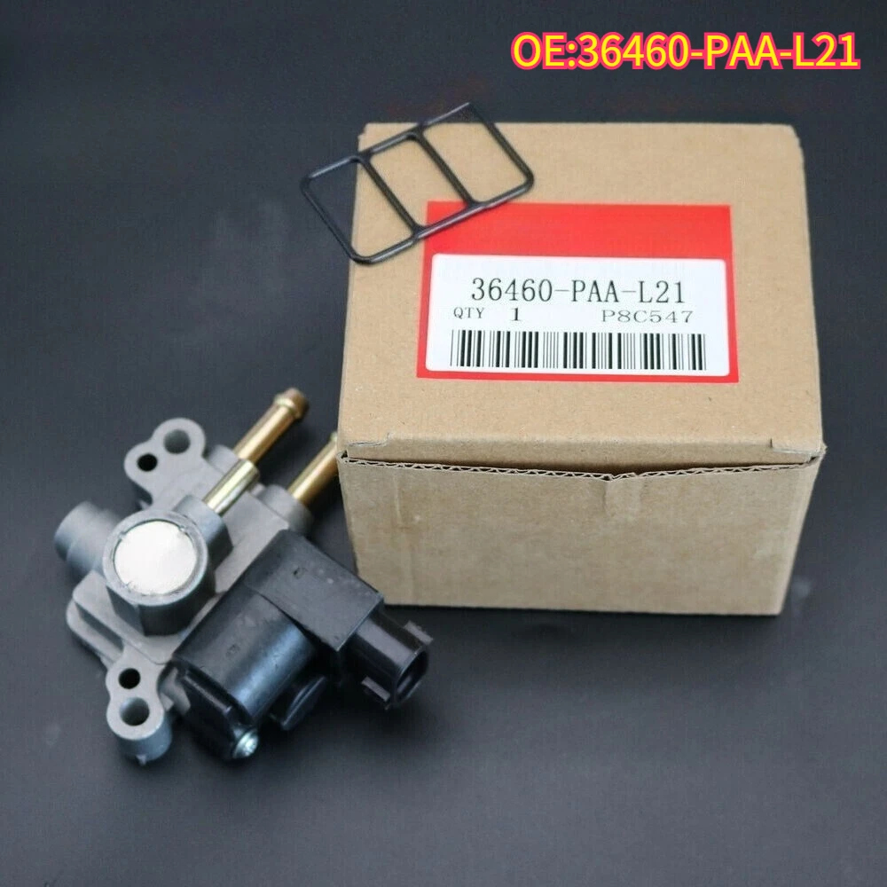 

High quality New For 36460-PAA-L21 36460PAAL21 36460 PAA L21 Idle Air Control Valve Fits1998-2002 Honda Accord 2.3L EX LX SE