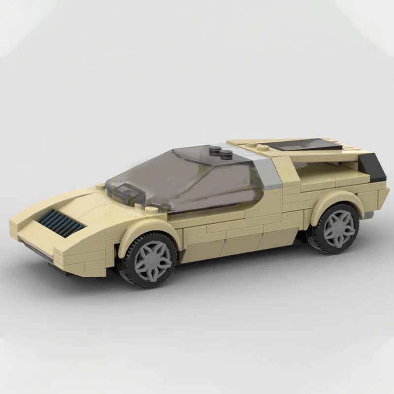 NUEVO Set de Construcción MOC de 193 Piezas, Modelo de Superauto Maserati Bora de City Champions, Bloques de Construcción Tecnológicos para Armar, Regalo de Cumpleaños, Decoración para el Hogar