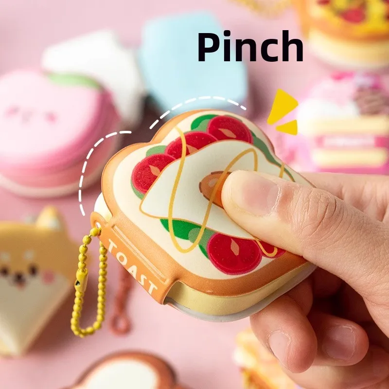 لطيف صغير دودو الضغط بعد ذلك ملاحظات قرصة لو ملاحظات لاصقة رائعتين دفتر الجيب للمدرسة مكتب تصميم لطيف #4