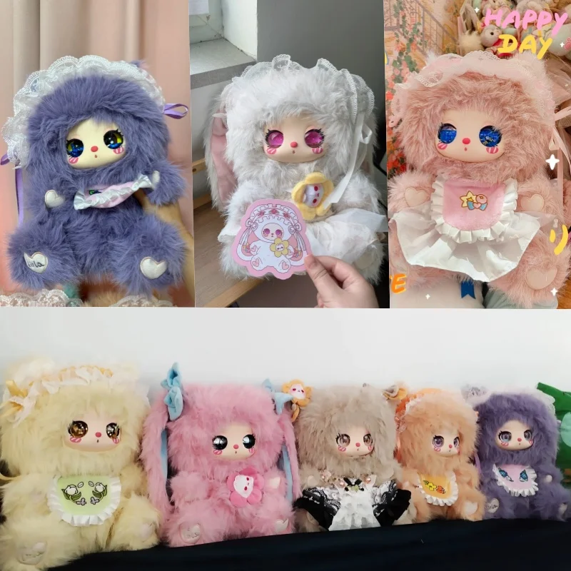 Novo genuíno lilia's zoo 600% geral v2 sentado caixa cega kawaii lilia grande boneca de vinil anime figura colecionável presente aniversário