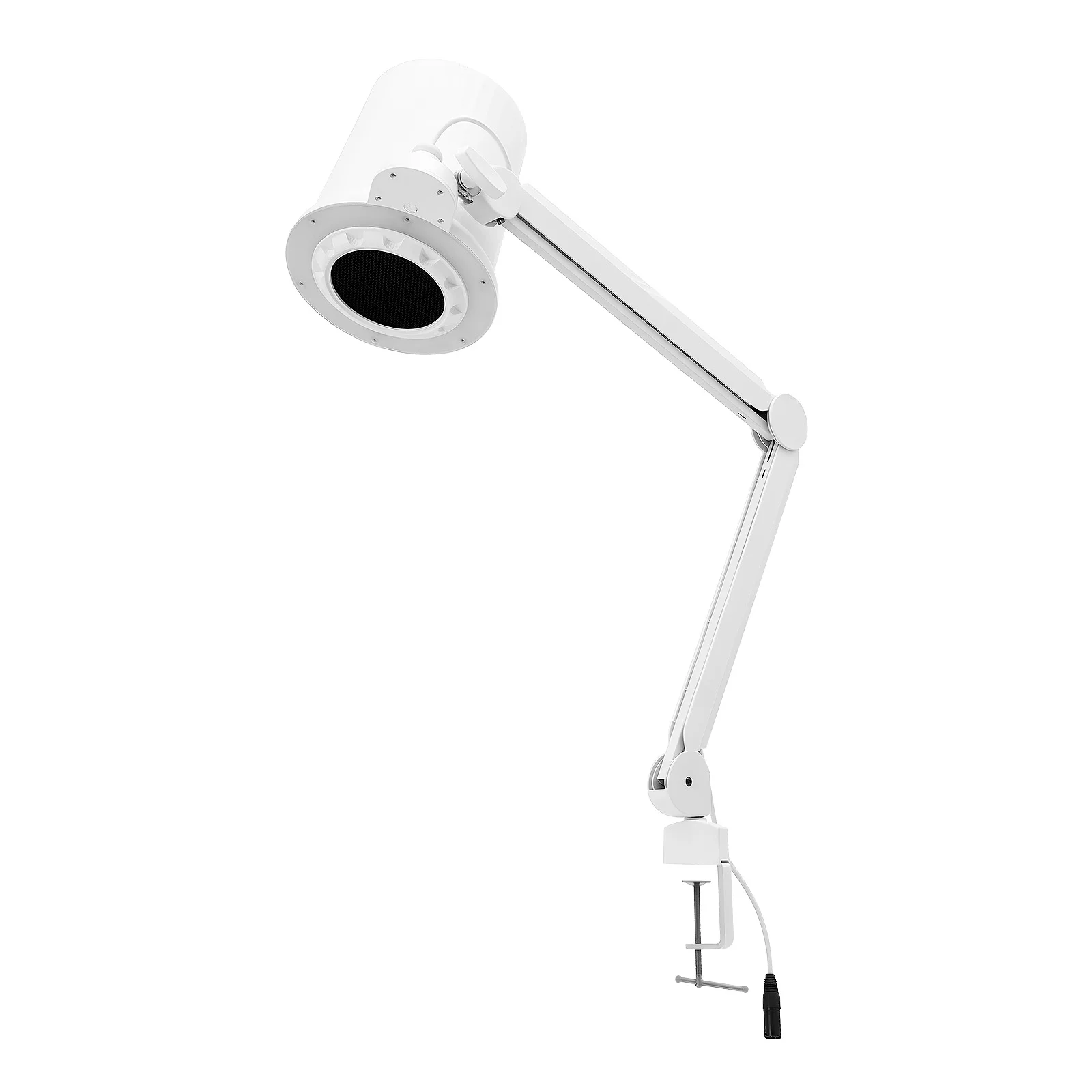 Aspirateur à poussière pour ongles 55W, extraction de la poussière pour les ongles, angle réglable avec lumière LED, 4300 tr/min, machine de collecte de poussière pour ongles pour salon