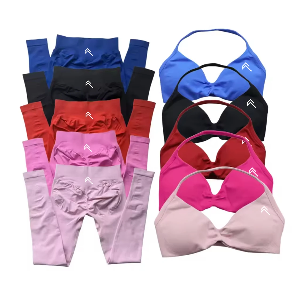 Women's High-quality 2-piece Yoga Set  Suspender Hip Lift Sports Shorts Set  Sports Set  A Must for Exercise