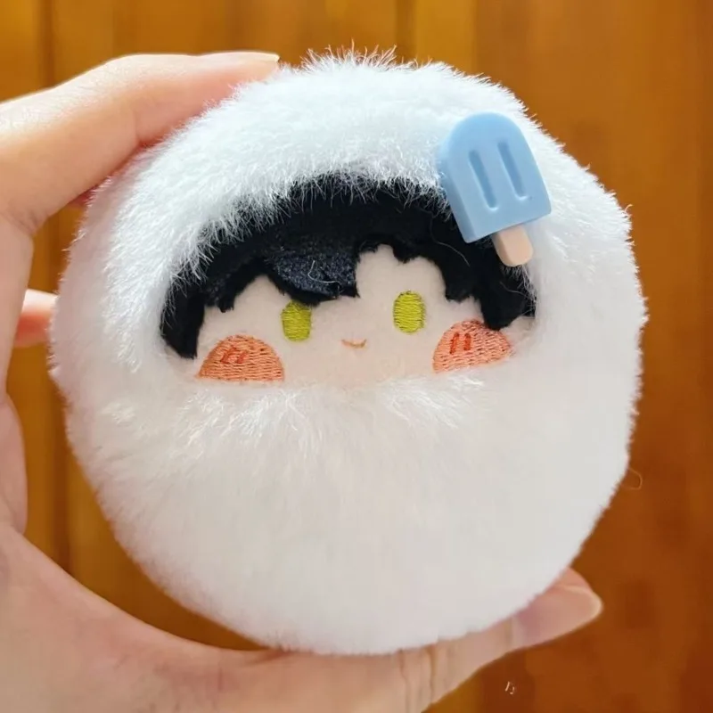 8cm original recheado anime jogo amor e espaço profundo boneca de pelúcia pingente bonito zayne zaynie li shen chaveiro brinquedos presente