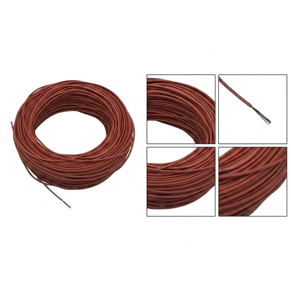 Silicone Encapsulated Carbon Fiber Heating Cable for Far Infrared Emission Without Electromagnetic Interference