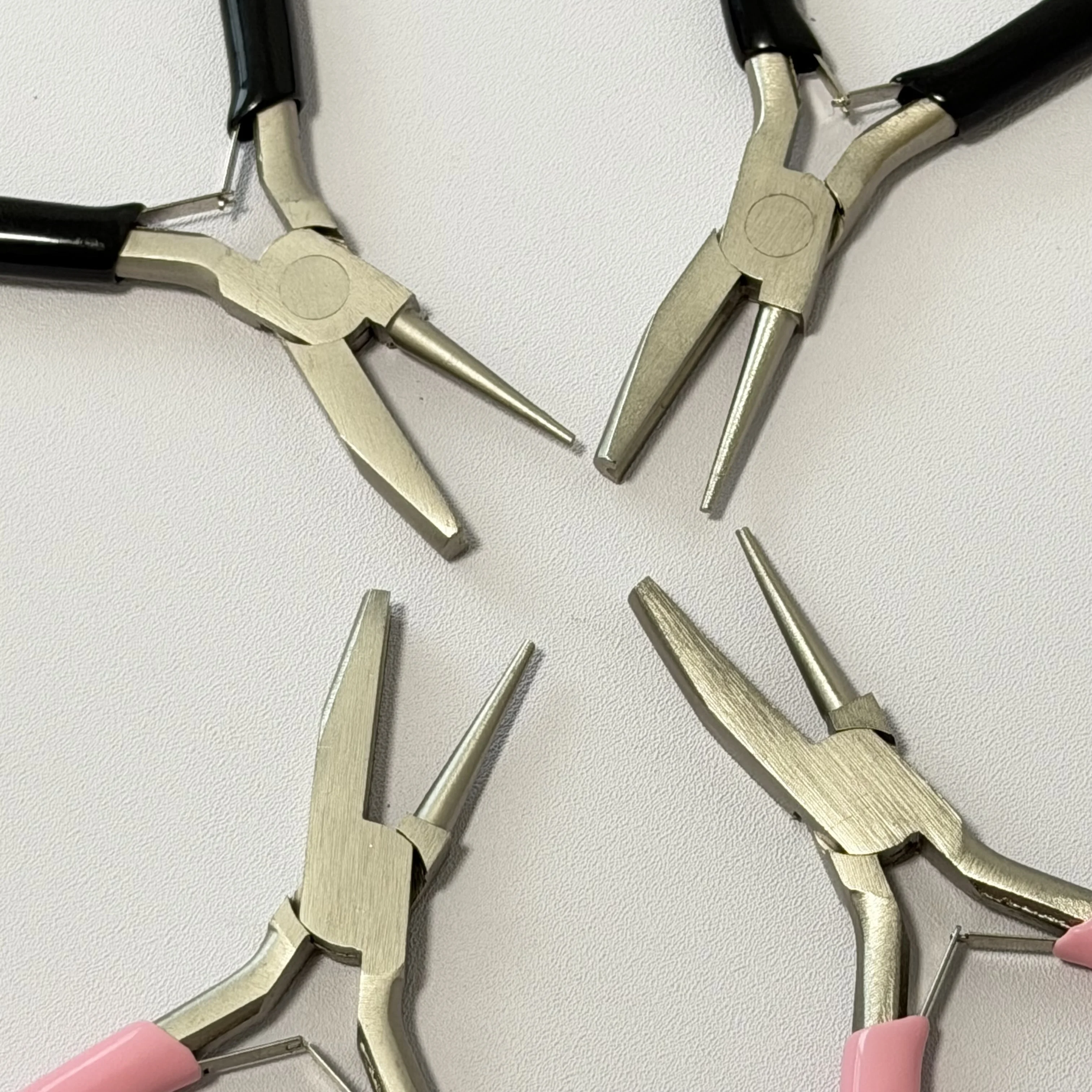 Professional Round Concave Pliers for Jewelry Making Mini Precision Wire Loop Ideal DIY Manual Tools Jewelry Making Supplies