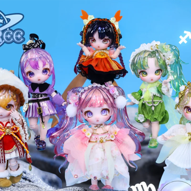 

Серия кукол Dream Fairy Maytree, секретное издание, Kawaii, стиль созвездия, слепая коробка, игрушечные фигурки Ob11, подарок на день рождения для детей