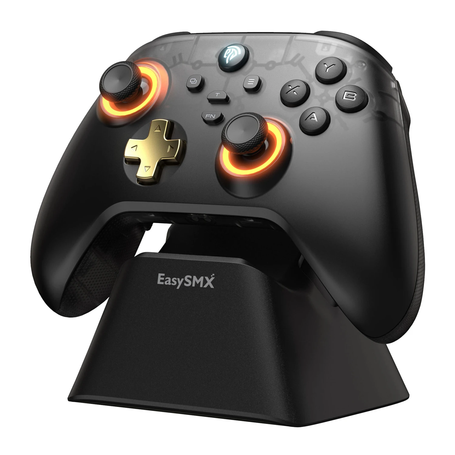 Contrôleur de jeu EasySMX D05 |   Joystick et déclenchement Hall |   2,4G/Bluetooth |   Multi-plateforme (PC/Apple/Android/Switch)