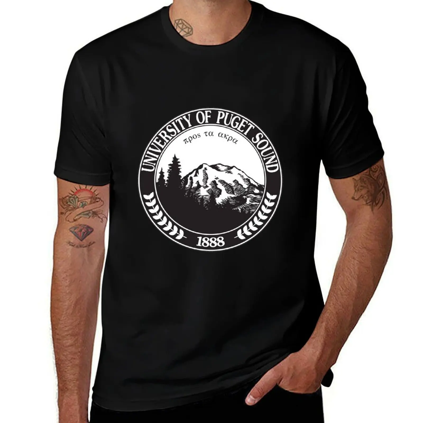 

Puget of Sound University T-Shirt Big Size Daily Wear T-Shirt