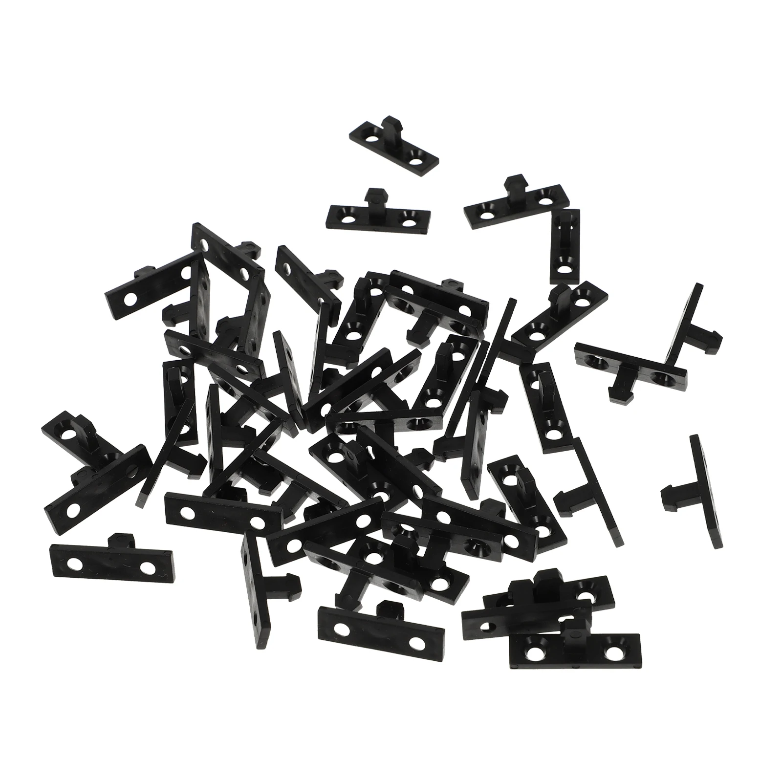 

50 Pcs Press Buckles Garbage Can Plastic Trash Bin Buttons Replacement Fits Most Cans Accessories Practical Home Use