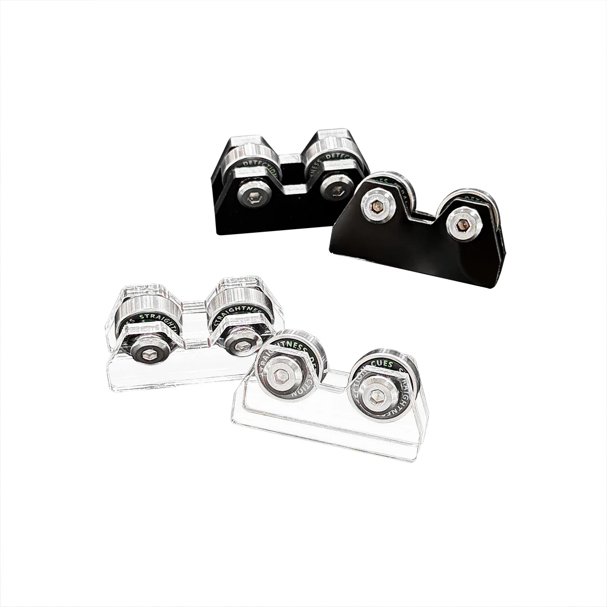 

2025 New Scroll Wheel for Detection of Billiard Pool/Snooker Cue Stick,Straightness Detector(2pcs/set) for Sale