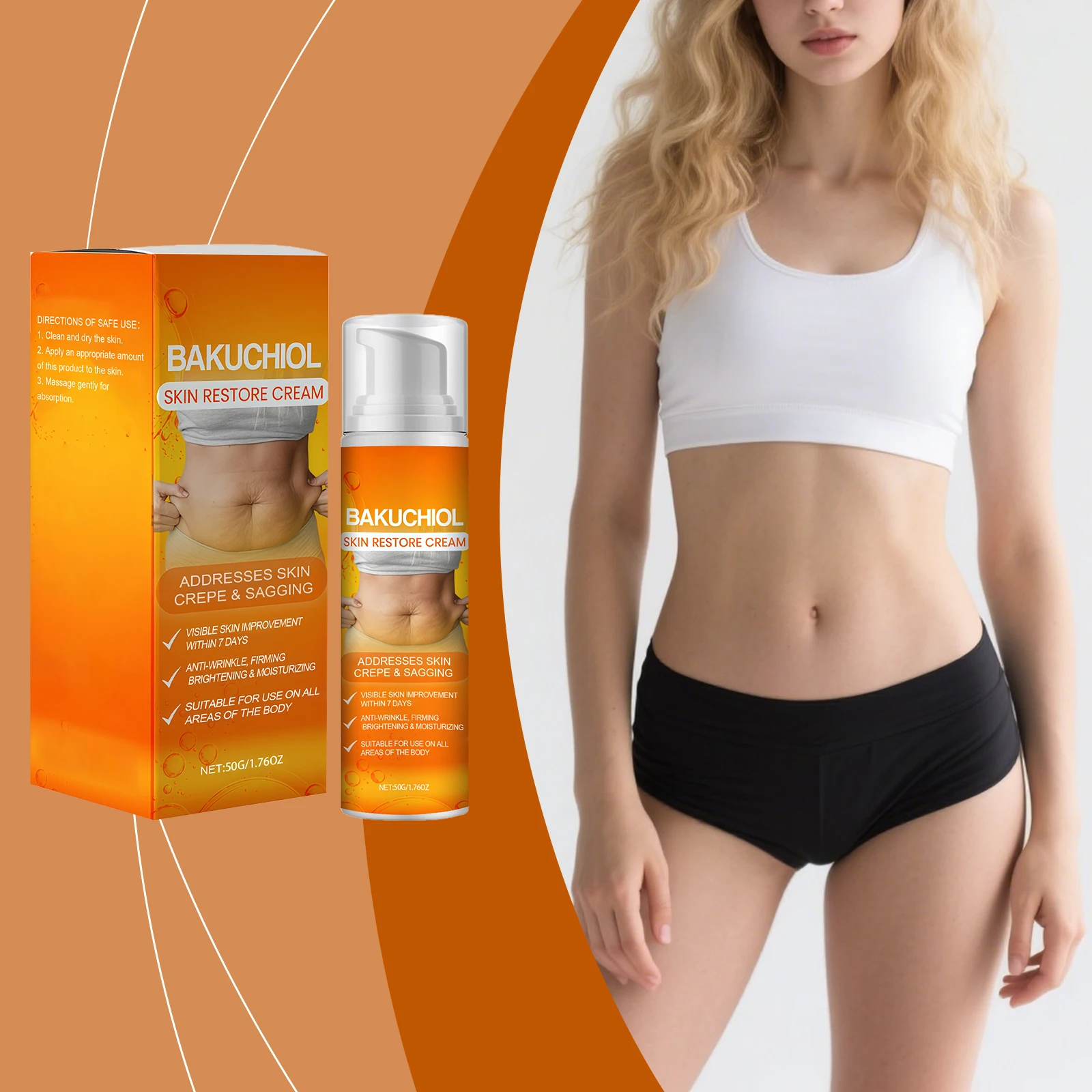 

Body Firming Cream Cellulite Remover Deep Hydration Smoothing Skin Improve Sagging Increase Elasticity Lifting Tightening Lotion