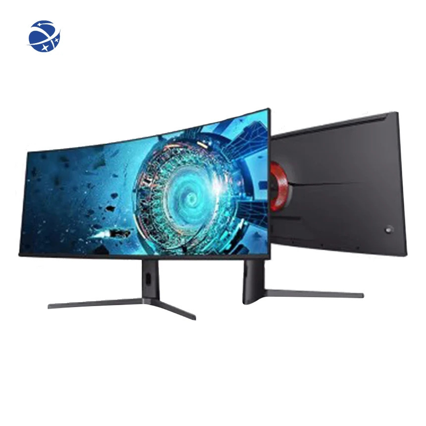 40-Inch Wide Curved 5K LED QLED VA Panel Gaming - 144Hz Refresh Rate 21:9 Aspect Ratio with HD/DP Interface for Laptop PC