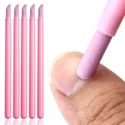 Nail polish tools to remove dead skin and push nail surface ceramic quartz pen nail file nail surface scrub stick Sharpening pen