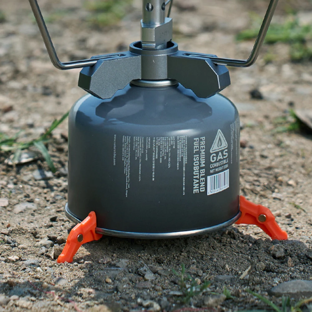 Magnetic Tripod Gas Tank Bracket Multifunctional Camping Stove Stand Canister Stabilizer for Backpacking Cooking view 6