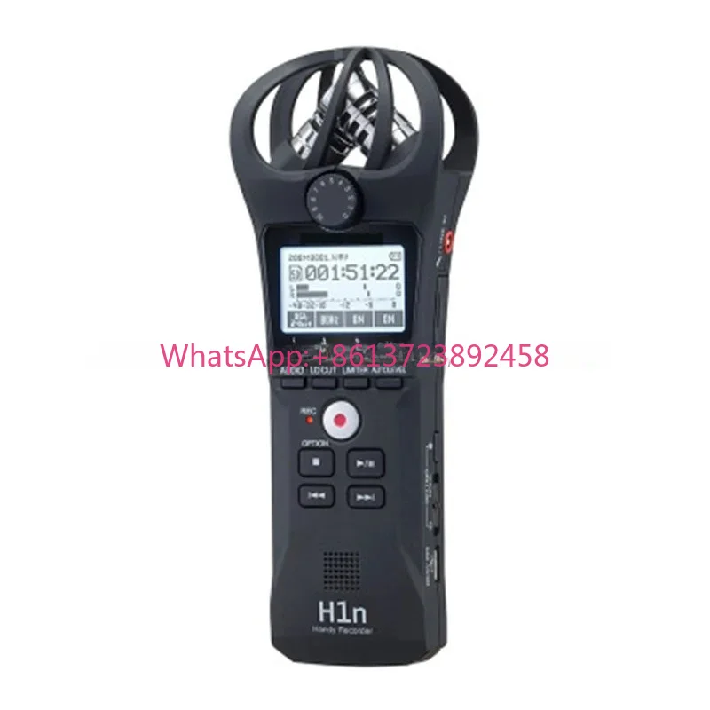 Digital voice recorder H1N voice recorder USB port H1 upgraded handheld recorder supports TF card stereo microphone