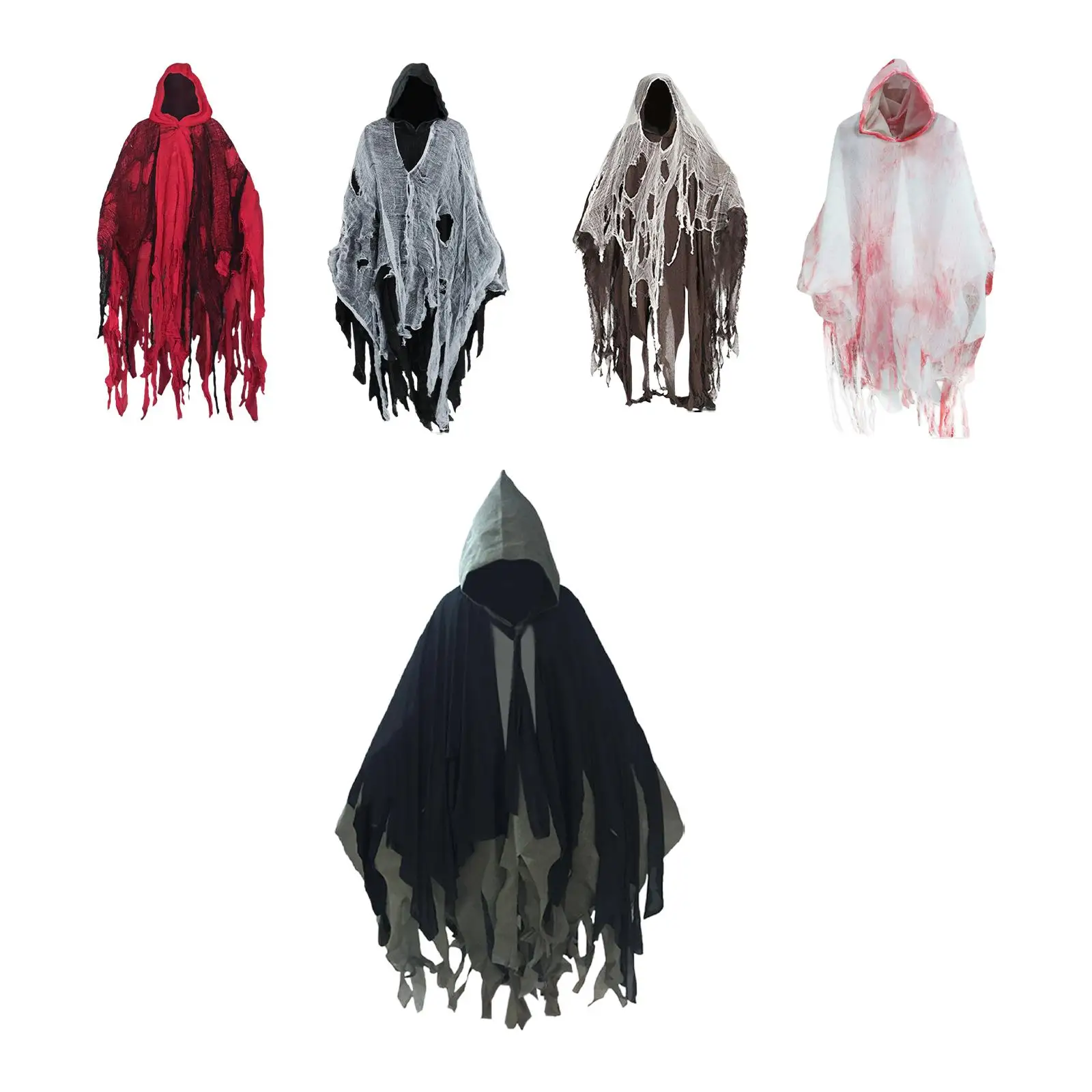 

Gothic Hooded Capes for Halloween Costume Parties and Stage Performances