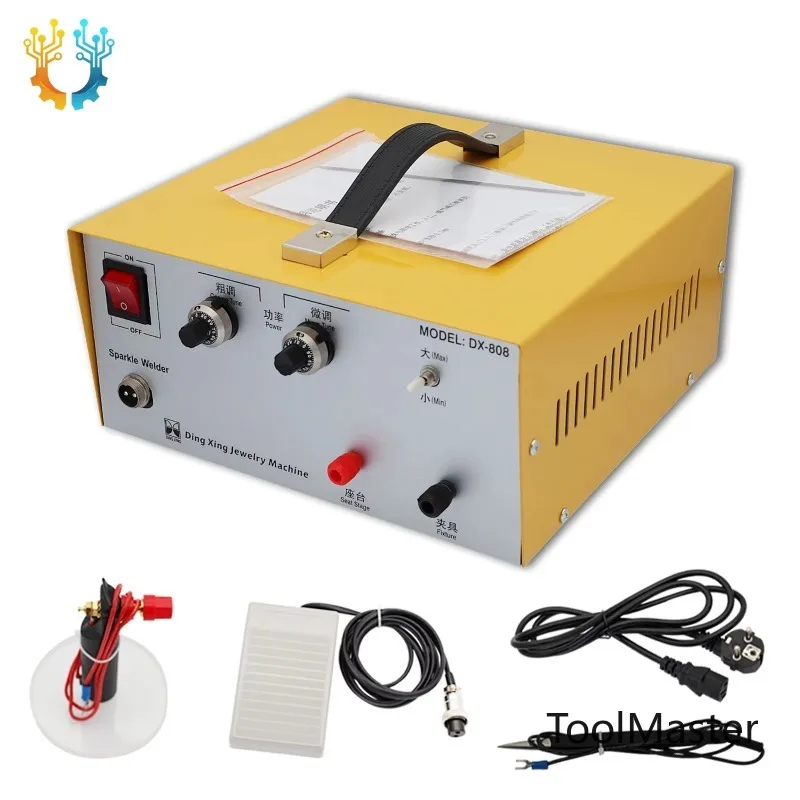 

[2026]Boasta Factory 80A Adjustable Jewelry Spot Welding Machine For Gold Silver Platinum With Foot Pedal Control 0.5-1.5mm