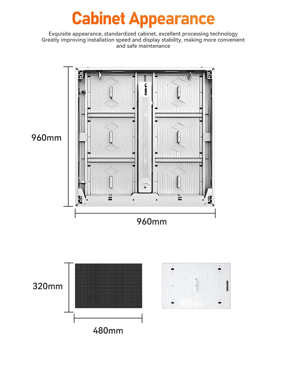Layar LED Instalasi Tetap UHLED Panel Billboard Luar Ruangan 6000cd P8 P10 Tahan Air IP66 Layar LED Luar Ruangan untuk Periklanan