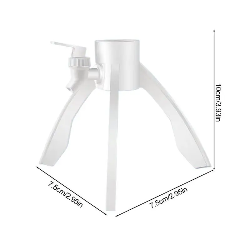 Water Container Stand Inverted Bottled Water Stand Triangle Bracket Bottle Water Support With Water Spout Water Jug Drink