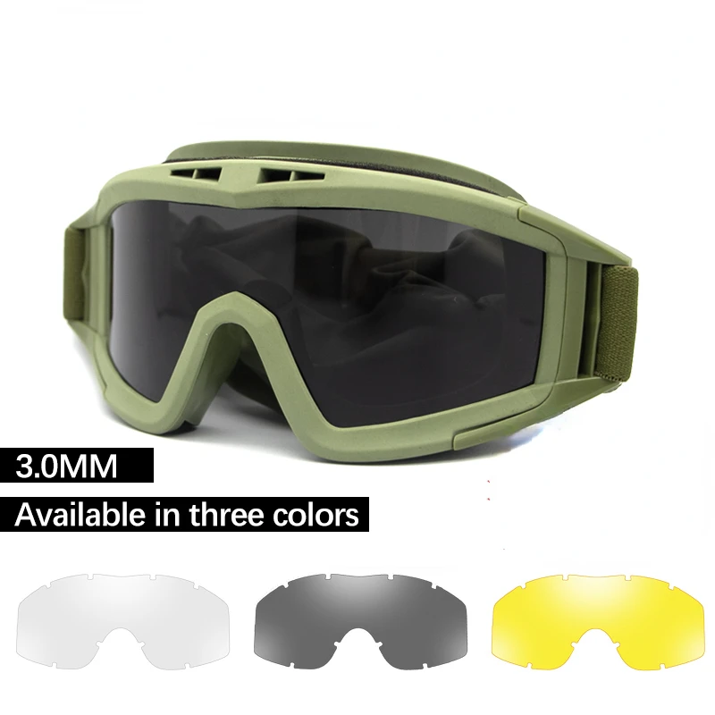 

Motocross Motorcycle Goggles UV Protection Outdoor Glasses Locust Military Tactical Goggles Dirt Bike Goggles Motocross Lenses