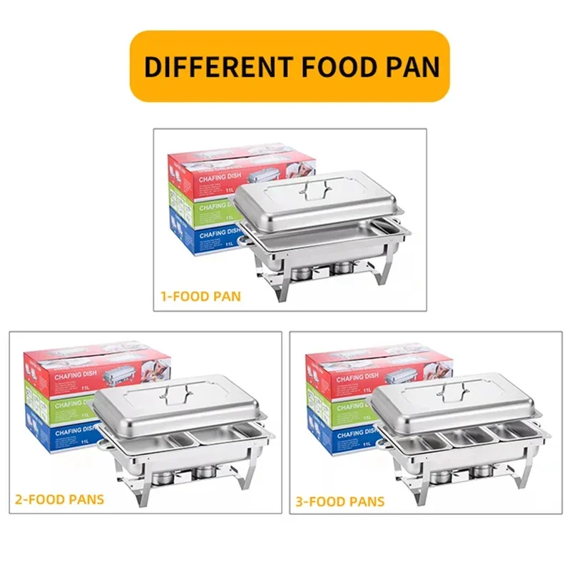 Złote, luksusowe, elektryczne wiszące naczynia do podgrzewania ze stali nierdzewnej, sprzęt gastronomiczny, naczynia do podgrzewania, podgrzewacze do żywności na sprzedaż