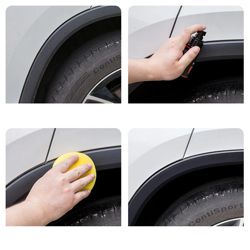 60ml Detail Plastic & Trim Restorer Spray - Restores, Shines & Protects Your Car’s Plastic, Vinyl & Rubber Surfaces, Easy to Use