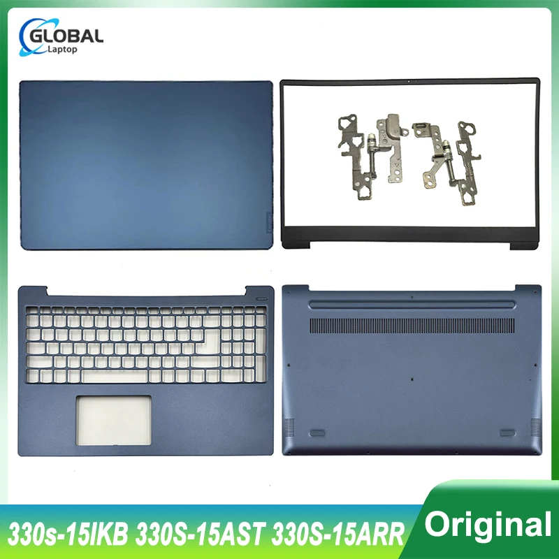 

NEW Laptop Top LCD Back Cover Front Bezel Palmrest Bottom Case Blue for Lenovo Ideapad 330S-15 330s-15IKB 330S-15AST 330S-15ARR