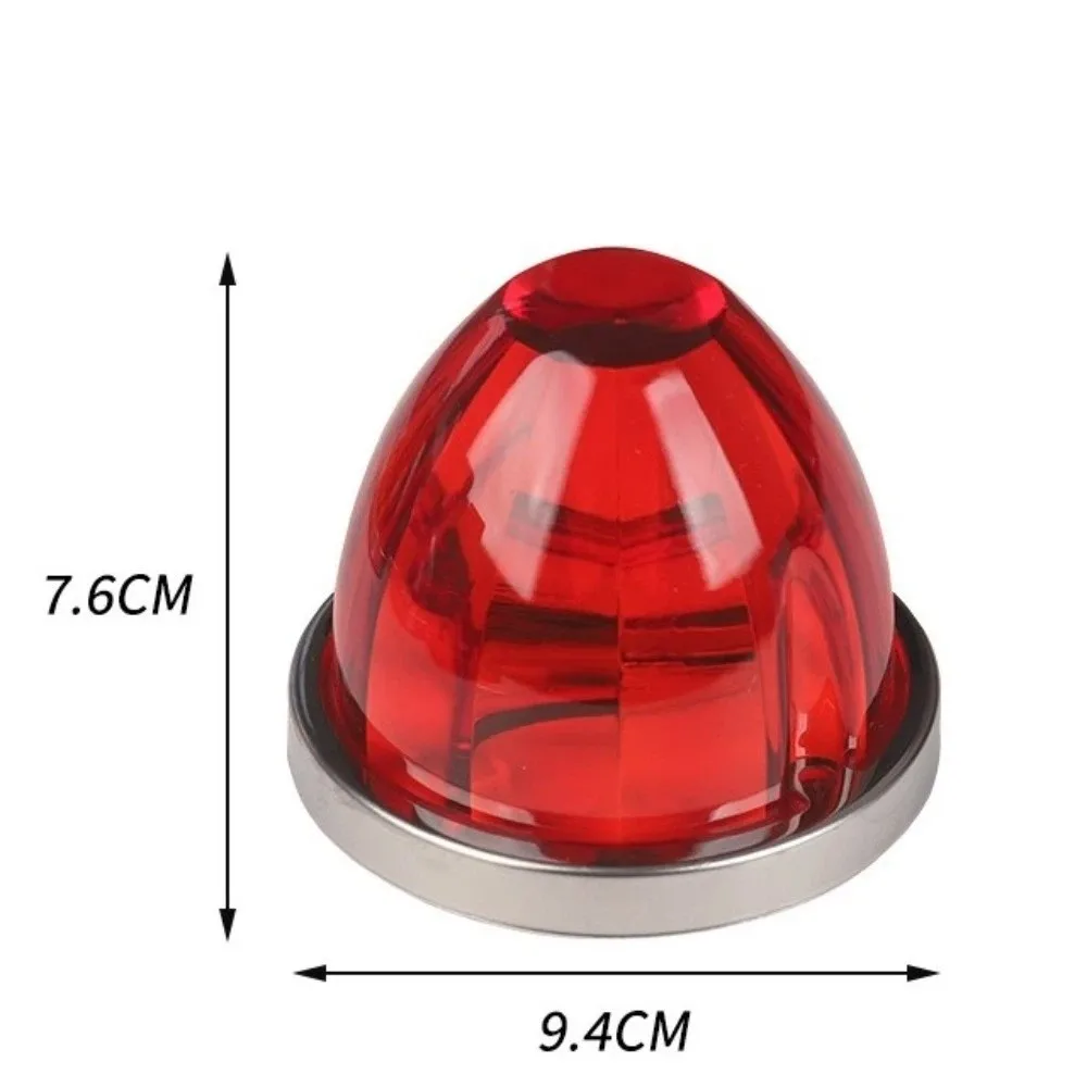 العالمي 12 فولت 24 فولت LED ماركر ضوء الجانب ماركر البطيخ شكل مركبة بدوره مصباح إشارة مؤشرات تحذير ضوء المقطورات