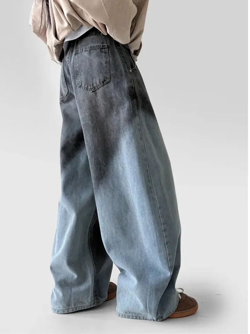 الرجعية adient تشويه تصميم عازمة سكين السراويل النسائية الشتاء عالية الخصر Waed الجينز السراويل الطويلة الكورية Sle الشارع الشهير #4