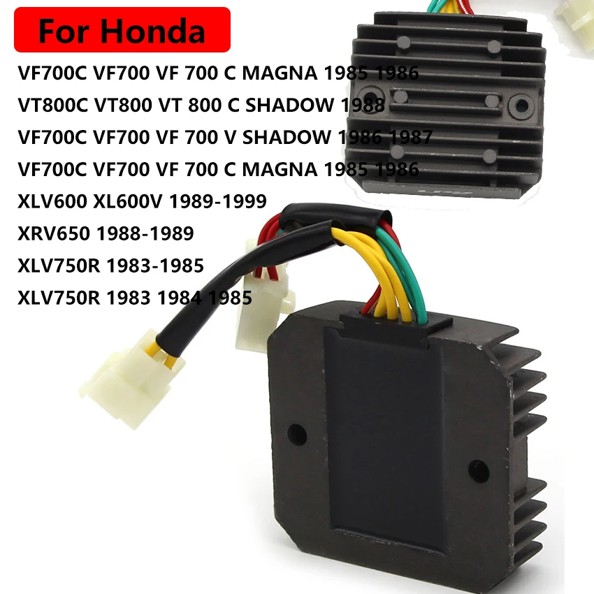 

Voltage Regulator Rectifier For Honda XLV600 XL600V XRV650 XLV750R VF700C VF700 VF 700 C V VT800C VT800 VT 800 C MAGNA SHADOW