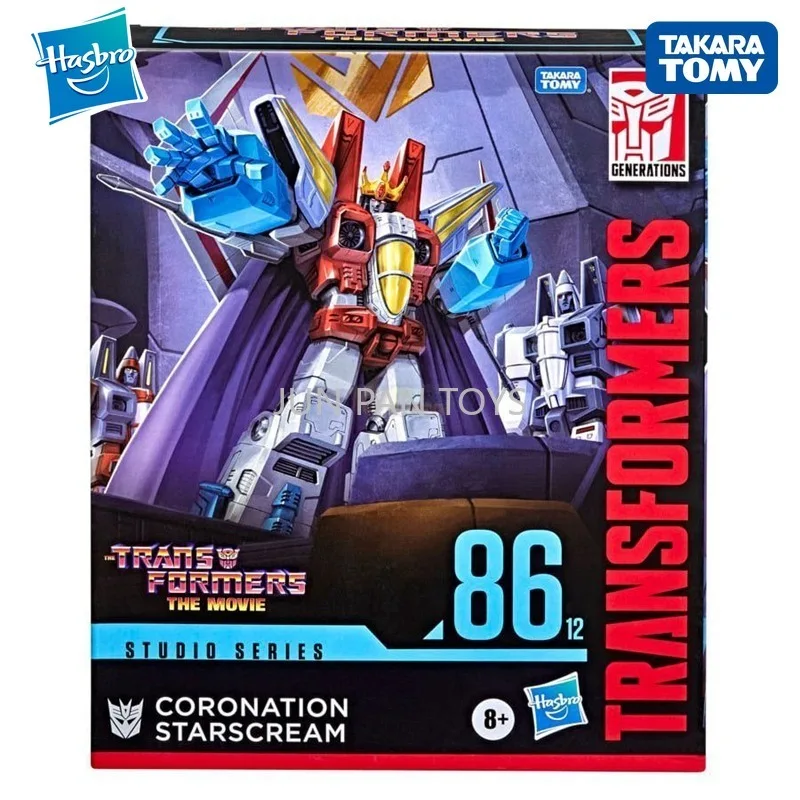

Takara Tomy Hasbro Transformers Studio Series SS86 Coronation Starscream Leade Class Original Action Figure Model Toy Collection