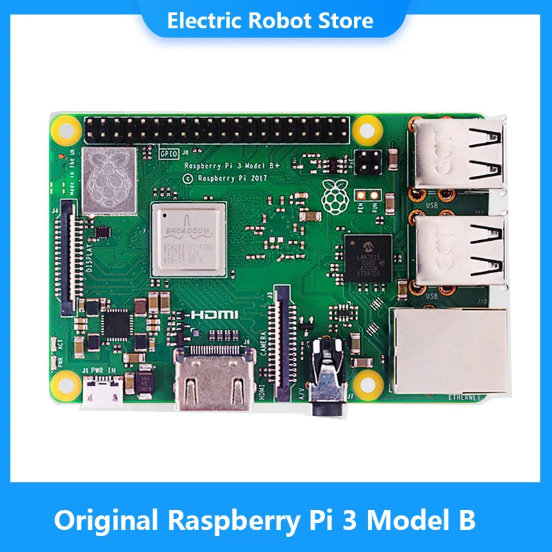 

Raspberry Pi 3 Model B процессор третьего поколения Pi 64-bit quad-core ARMv8 CPU 802.11n Wireless LAN Bluetooth 4,1 USB 2,0